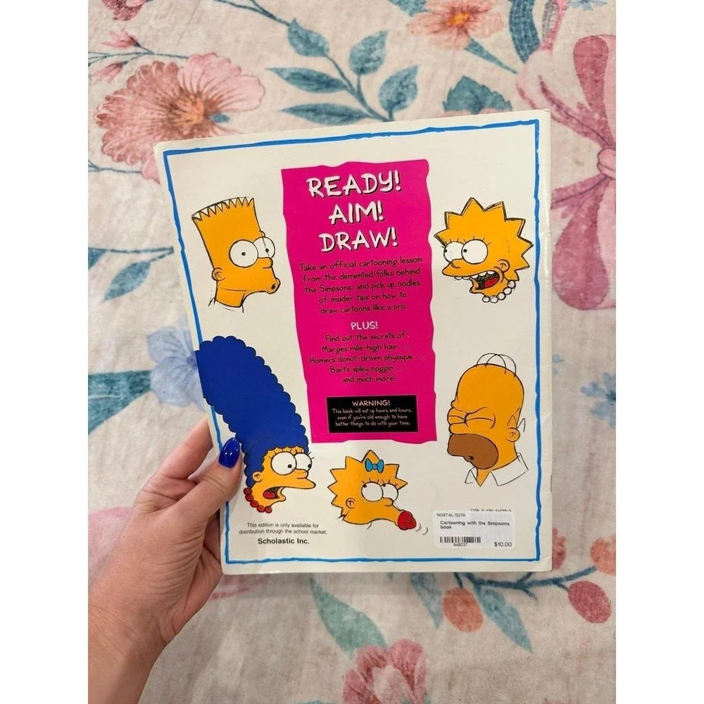 Cartooning with the Simpsons book